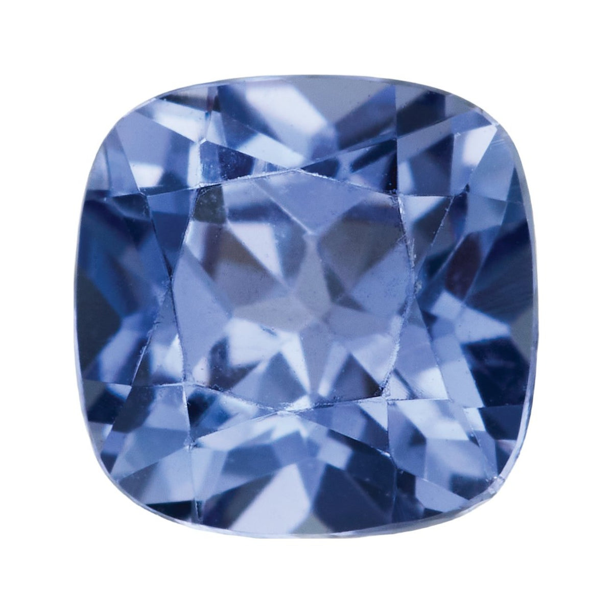 5 mm Lab-Grown Periwinkle Blue Sapphire – Cushion Cut – Eye-Clean Quality — Sapphire Row · cut7