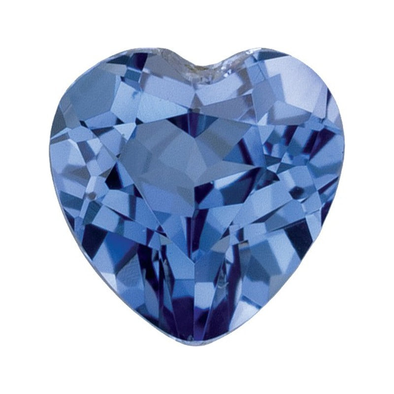 4 mm Lab-Grown Periwinkle Blue Sapphire – Heart Cut – Eye-Clean Quality — Sapphire Row · cut7