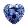 7 mm Lab-Grown Periwinkle Blue Sapphire – Heart Cut – Eye-Clean Quality — Sapphire Row · cut7