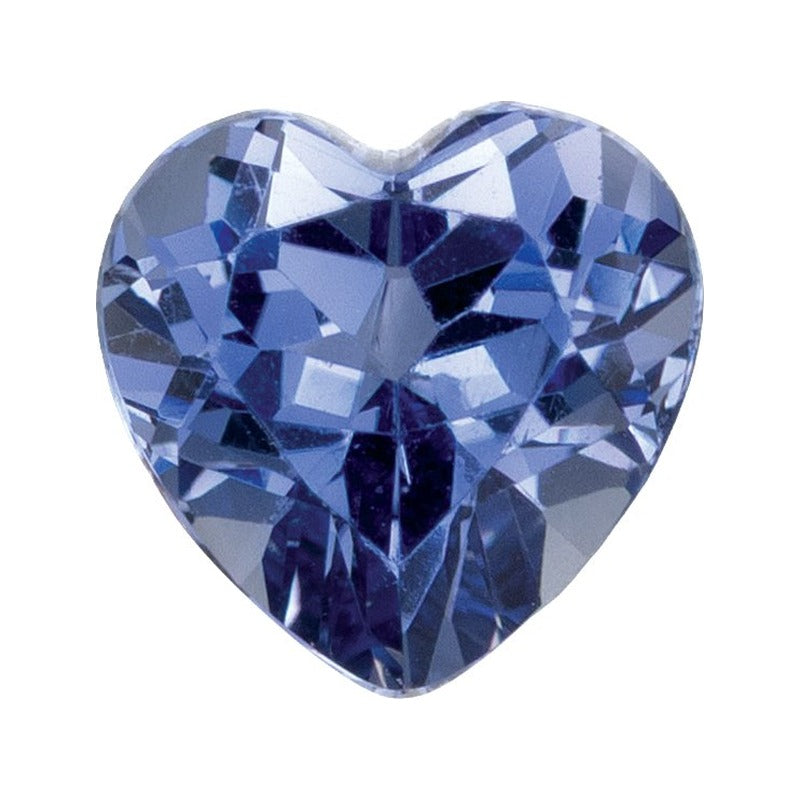 7 mm Lab-Grown Periwinkle Blue Sapphire – Heart Cut – Eye-Clean Quality — Sapphire Row · cut7