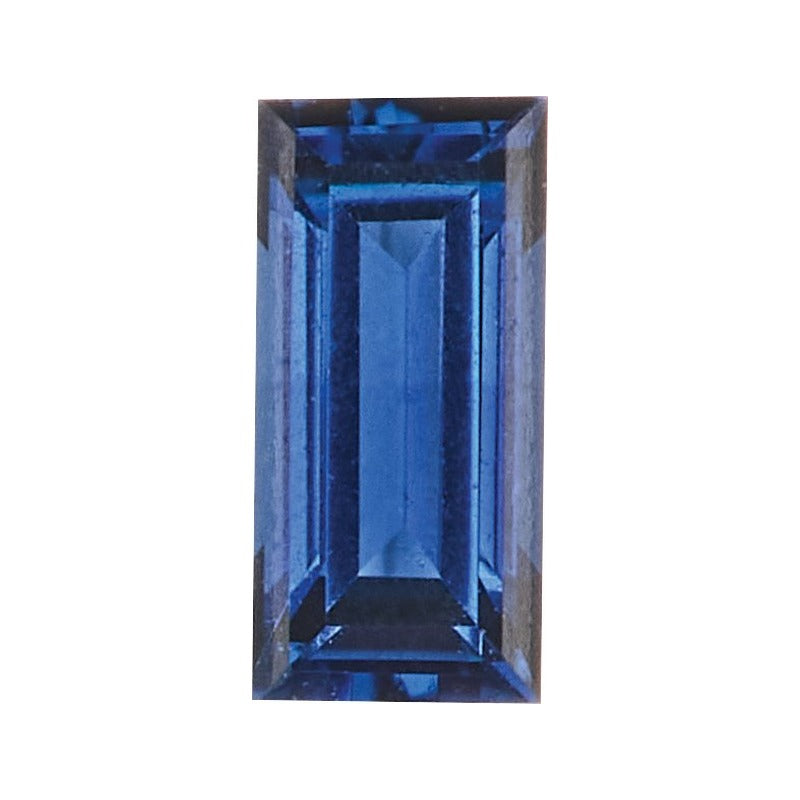 3x1.5 mm Natural Blue Sapphire (Heated) – Straight Baguette Cut – AA Quality — Sapphire Row · cut7