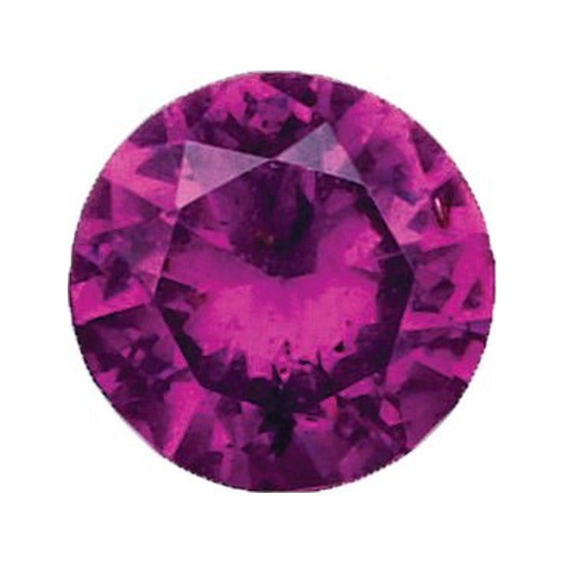3.5 mm Natural Idaho Purple Idaho Garnet – Round Cut – AA Quality — Sapphire Row · cut7