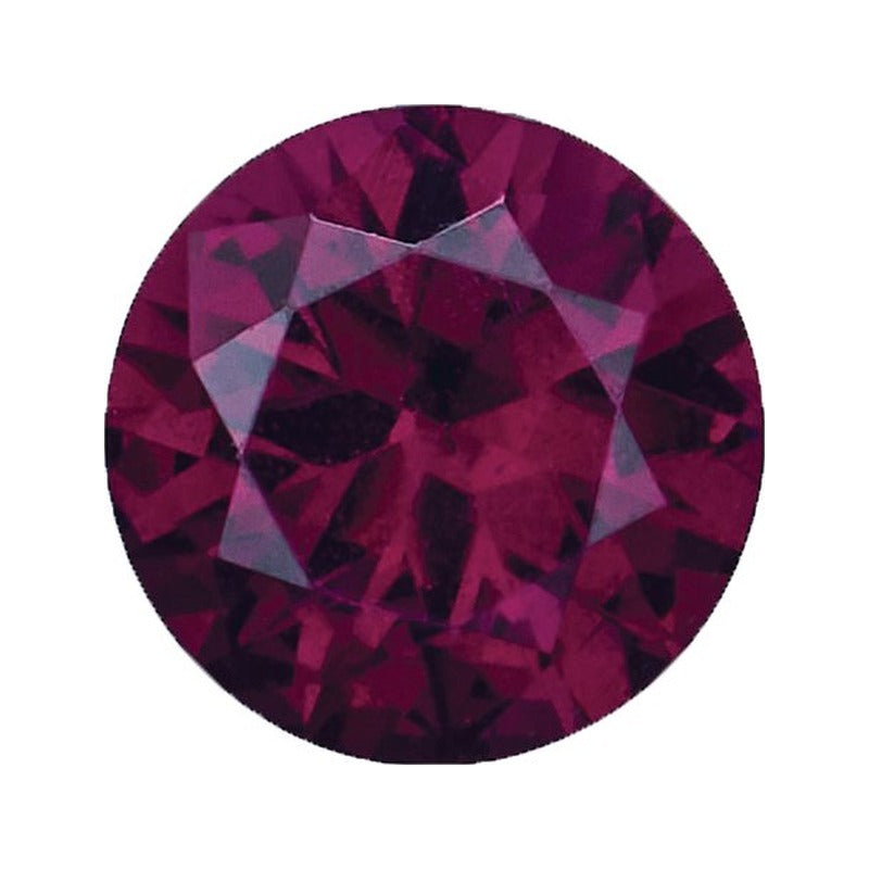 6 mm Natural Idaho Purple Idaho Garnet – Round Cut – AA Quality — Sapphire Row · cut7