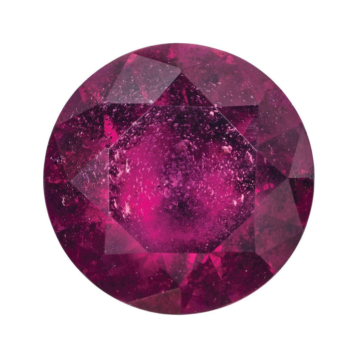 7 mm Natural Idaho Purple Idaho Garnet – Round Cut – AA Quality — Sapphire Row · cut7