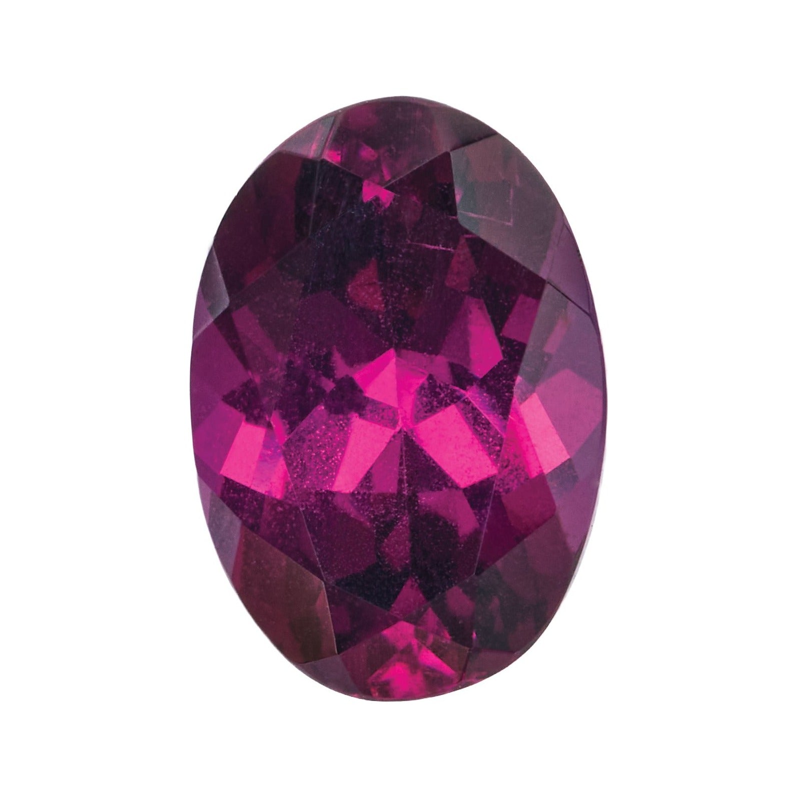 6x4 mm Natural Idaho Purple Idaho Garnet – Oval Cut – AA Quality — Sapphire Row · cut7