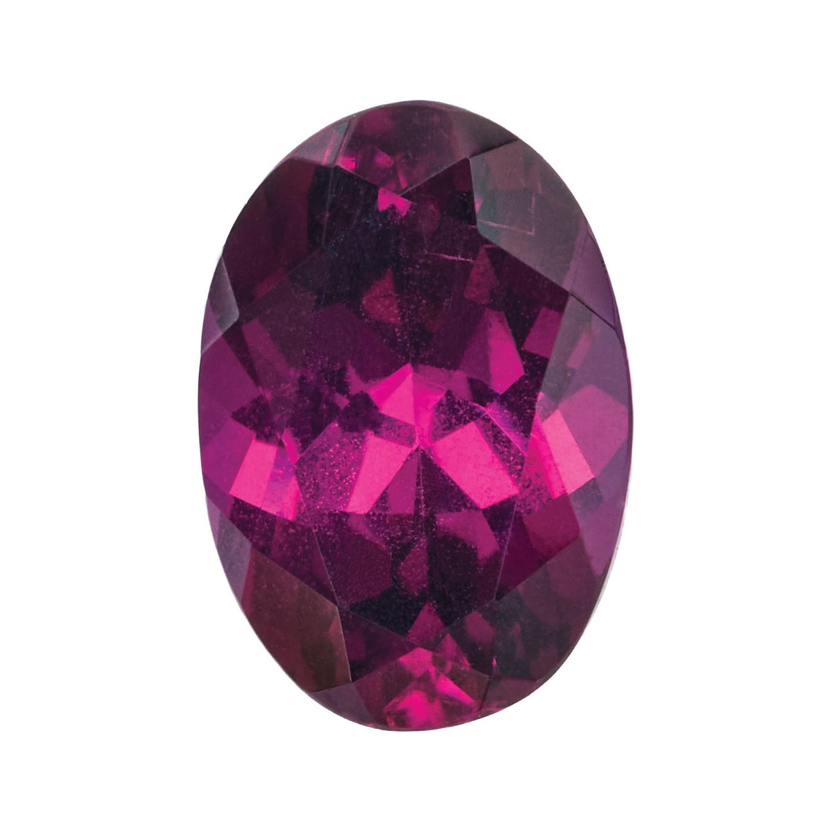 6x4 mm Natural Idaho Purple Idaho Garnet – Oval Cut – AA Quality — Sapphire Row · cut7