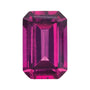 6x4 mm Natural Idaho Purple Idaho Garnet – Emerald Cut – AA Quality — Sapphire Row · cut7