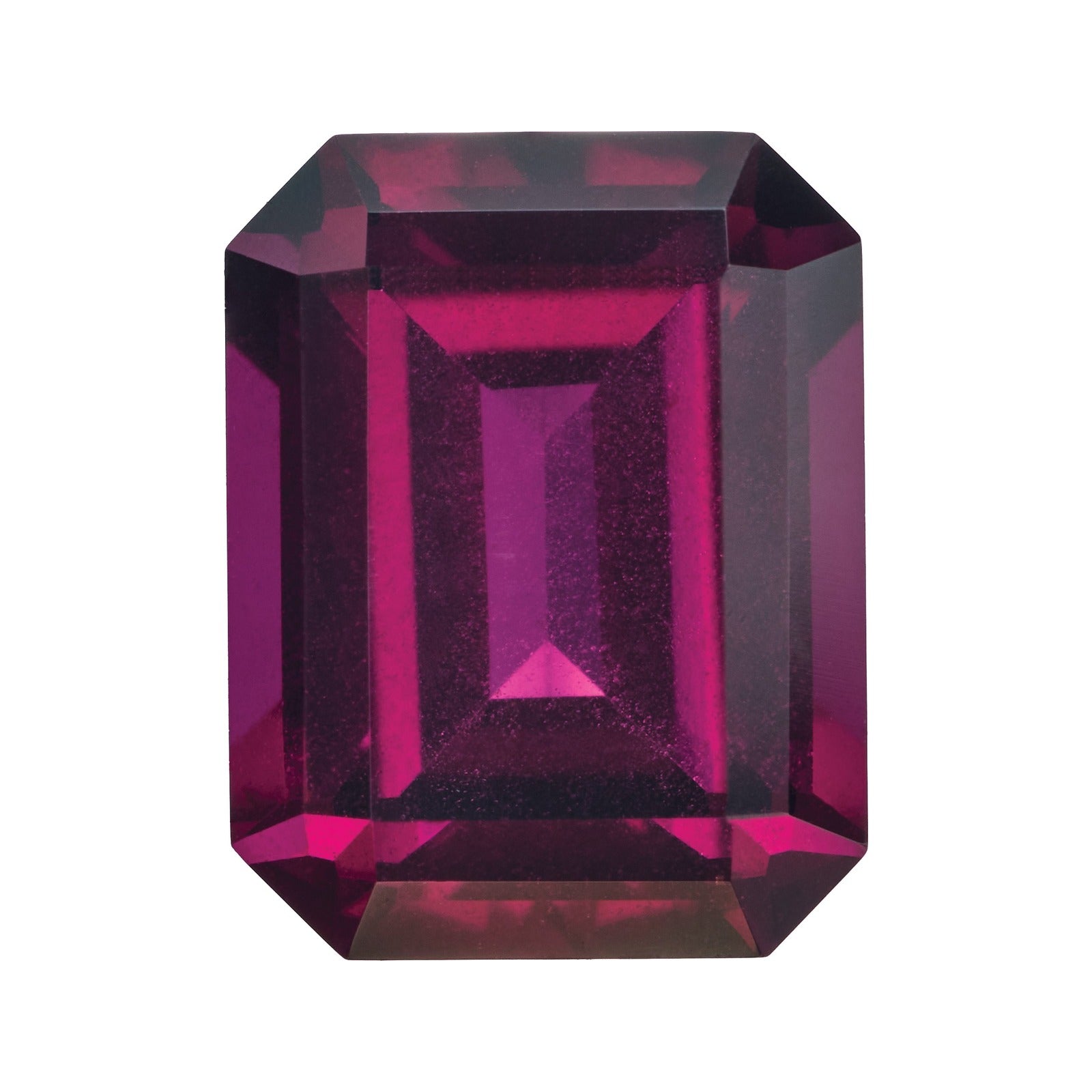 9x7 mm Natural Idaho Purple Idaho Garnet – Emerald Cut – AA Quality — Sapphire Row · cut7