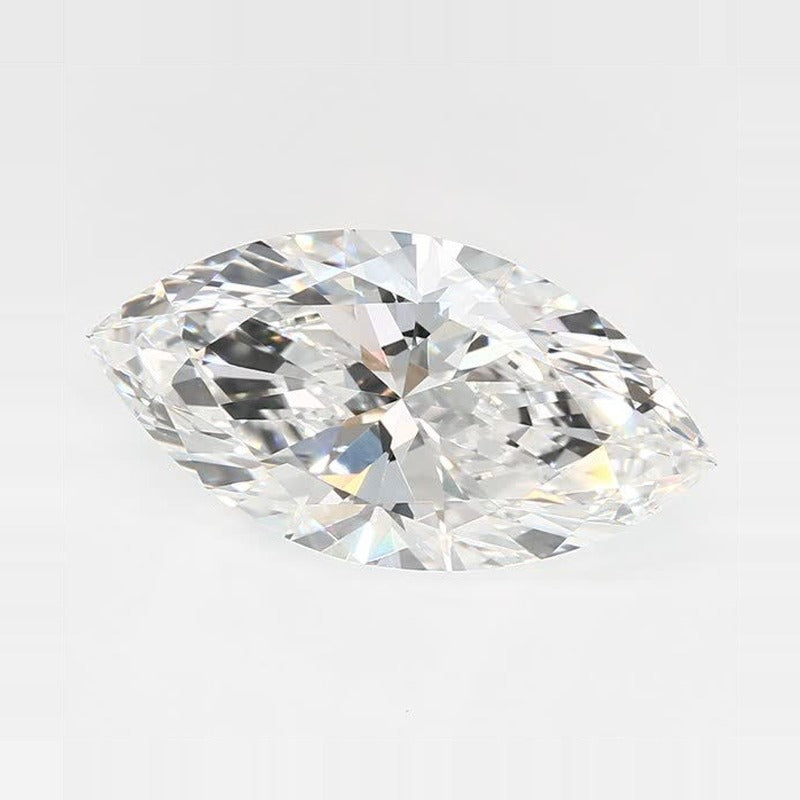 2.93 ct Lab-Grown Diamond – E VVS2 – Marquise Cut – GCAL Certified — Sapphire Row · cut7
