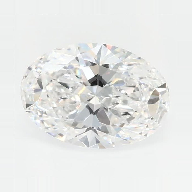 0.96 ct Lab-Grown Diamond – D VVS2 – Oval Cut – GCAL Certified — Sapphire Row · cut7