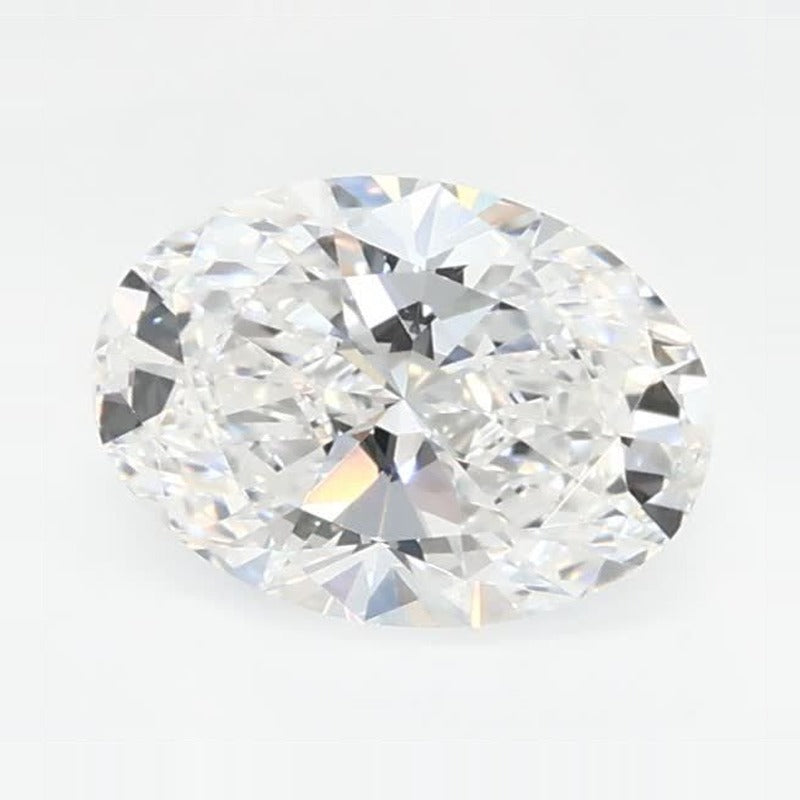 0.77 ct Lab-Grown Diamond – D VVS2 – Oval Cut – GCAL Certified — Sapphire Row · cut7