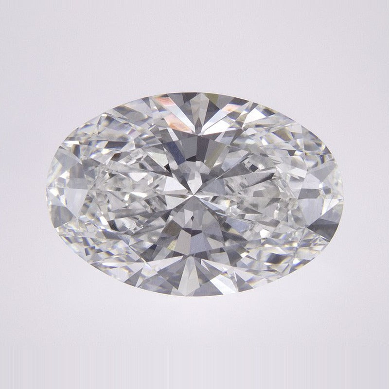 4.89 ct Lab-Grown Diamond – E VVS2 – Oval Cut – IGI Certified — Sapphire Row · cut7