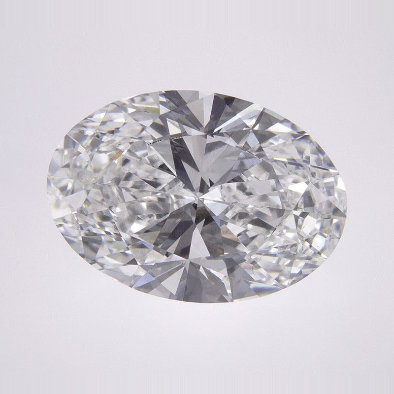 4.89 ct Lab-Grown Diamond – E VVS2 – Oval Cut – IGI Certified — Sapphire Row · cut7