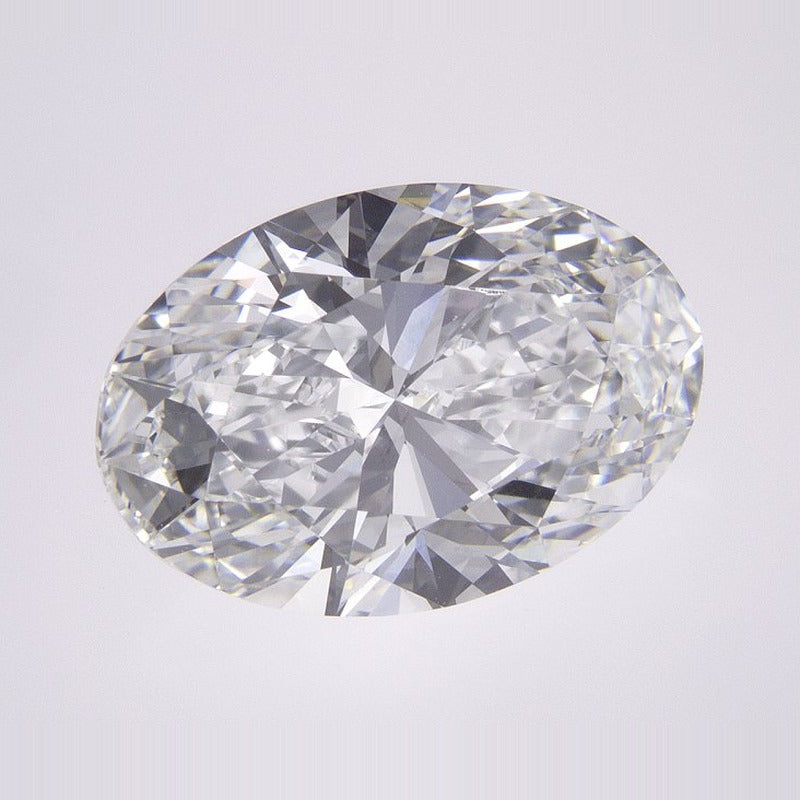 3.83 ct Lab-Grown Diamond – E VVS2 – Oval Cut – IGI Certified — Sapphire Row · cut7