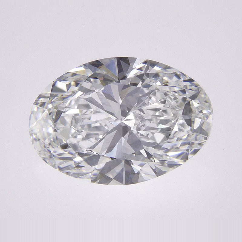3.51 ct Lab-Grown Diamond – E VVS2 – Oval Cut – IGI Certified — Sapphire Row · cut7