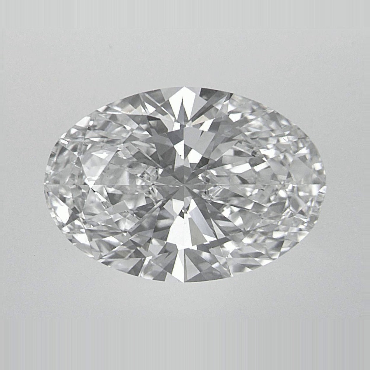 2.94 ct Lab-Grown Diamond – E VVS2 – Oval Cut – IGI Certified — Sapphire Row · cut7