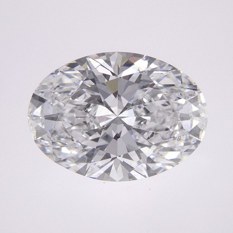 2.57 ct Lab-Grown Diamond – D VVS2 – Oval Cut – IGI Certified — Sapphire Row · cut7