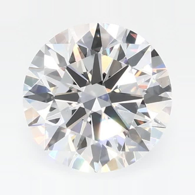 0.97 ct Lab-Grown Diamond – D VS1 – Round Cut – GCAL Certified — Sapphire Row · cut7