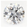 0.97 ct Lab-Grown Diamond – D VVS1 – Round Cut – GCAL Certified — Sapphire Row · cut7