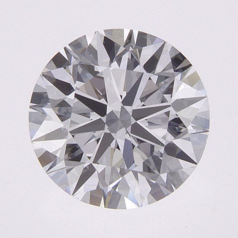 0.97 ct Lab-Grown Diamond – D VVS2 – Round Cut – IGI Certified — Sapphire Row · cut7