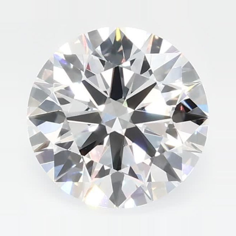 0.96 ct Lab-Grown Diamond – D VVS2 – Round Cut – GCAL Certified — Sapphire Row · cut7