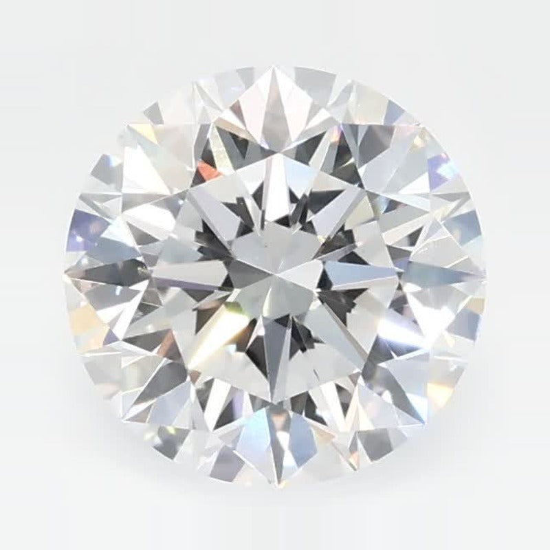 0.96 ct Lab-Grown Diamond – D VVS2 – Round Cut – GCAL Certified — Sapphire Row · cut7