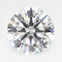 0.95 ct Lab-Grown Diamond – F VVS2 – Round Cut – GCAL Certified — Sapphire Row · cut7