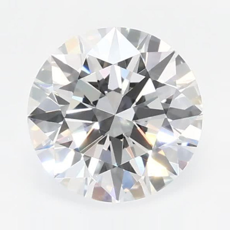 0.90 ct Lab-Grown Diamond – E VVS2 – Round Cut – GCAL Certified — Sapphire Row · cut7