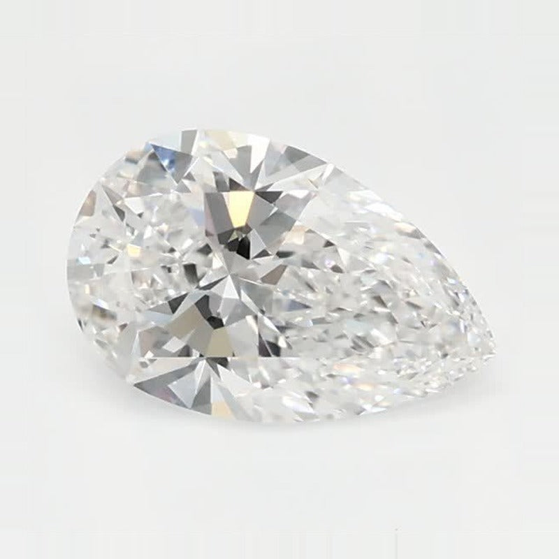 0.81 ct Lab-Grown Diamond – D VVS2 – Pear Cut – GCAL Certified — Sapphire Row · cut7