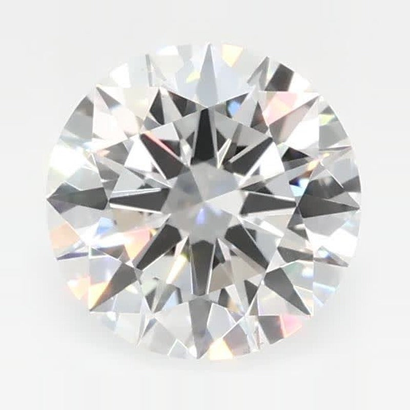 0.77 ct Lab-Grown Diamond – F VS1 – Round Cut – GCAL Certified — Sapphire Row · cut7