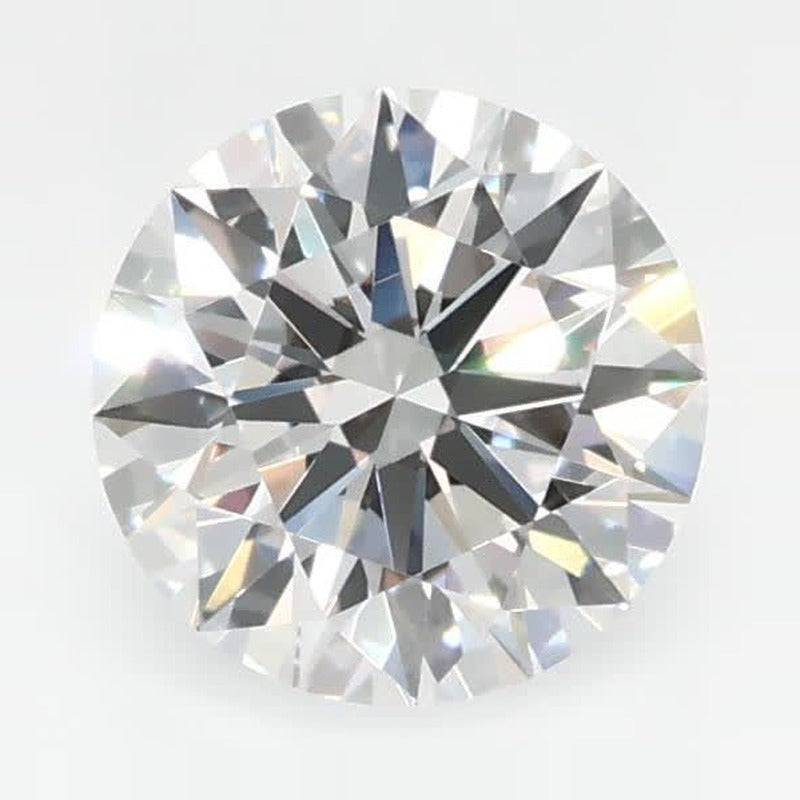 0.77 ct Lab-Grown Diamond – F VS1 – Round Cut – GCAL Certified — Sapphire Row · cut7