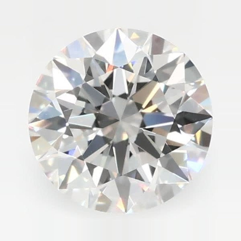 0.77 ct Lab-Grown Diamond – G VVS2 – Round Cut – GCAL Certified — Sapphire Row · cut7