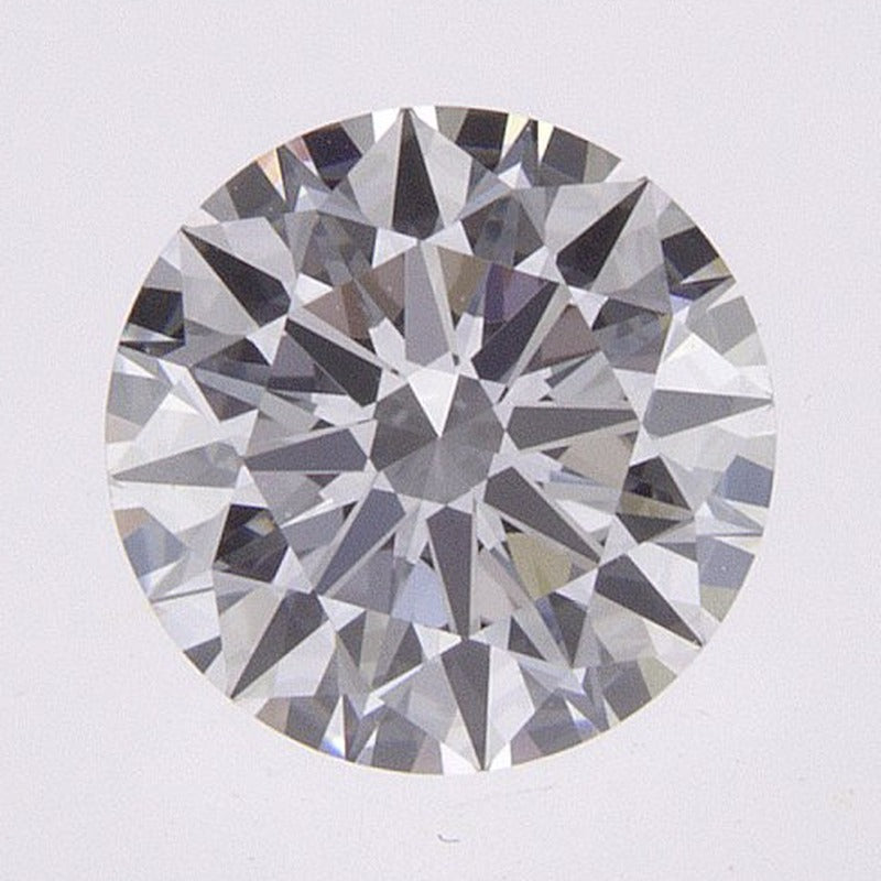 0.77 ct Lab-Grown Diamond – D VVS2 – Round Cut – IGI Certified — Sapphire Row · cut7