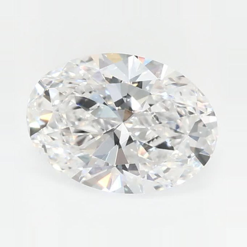 0.76 ct Lab-Grown Diamond – E VVS2 – Oval Cut – GCAL Certified — Sapphire Row · cut7