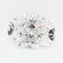0.76 ct Lab-Grown Diamond – E VVS2 – Oval Cut – GCAL Certified — Sapphire Row · cut7