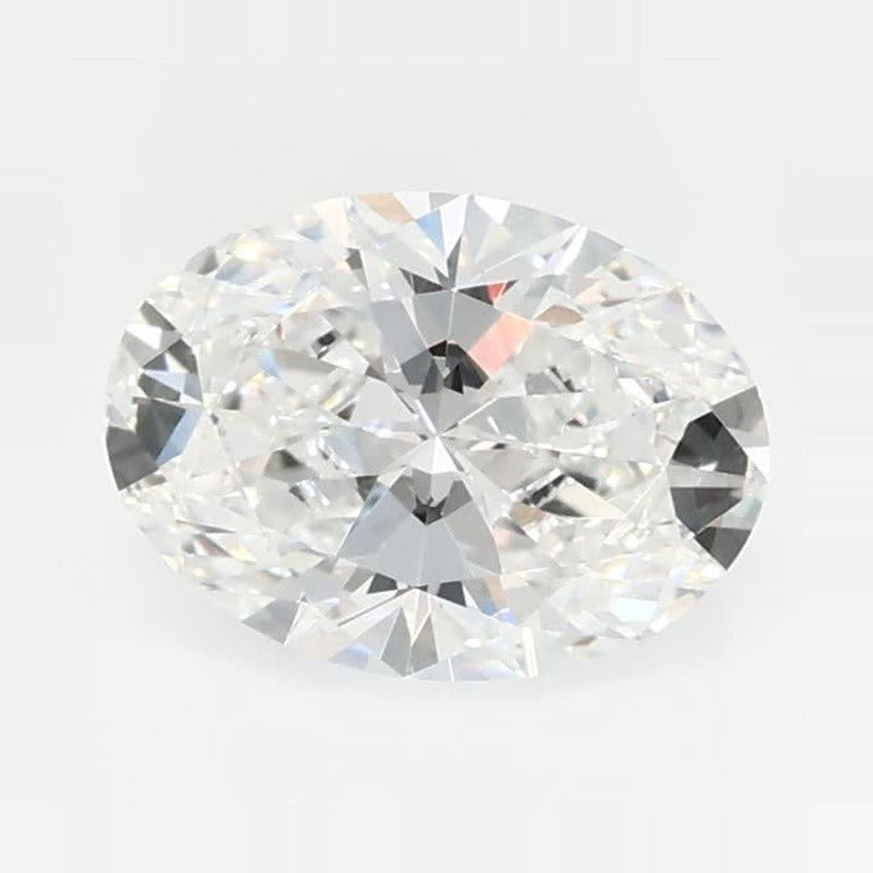 0.76 ct Lab-Grown Diamond – E VVS2 – Oval Cut – GCAL Certified — Sapphire Row · cut7