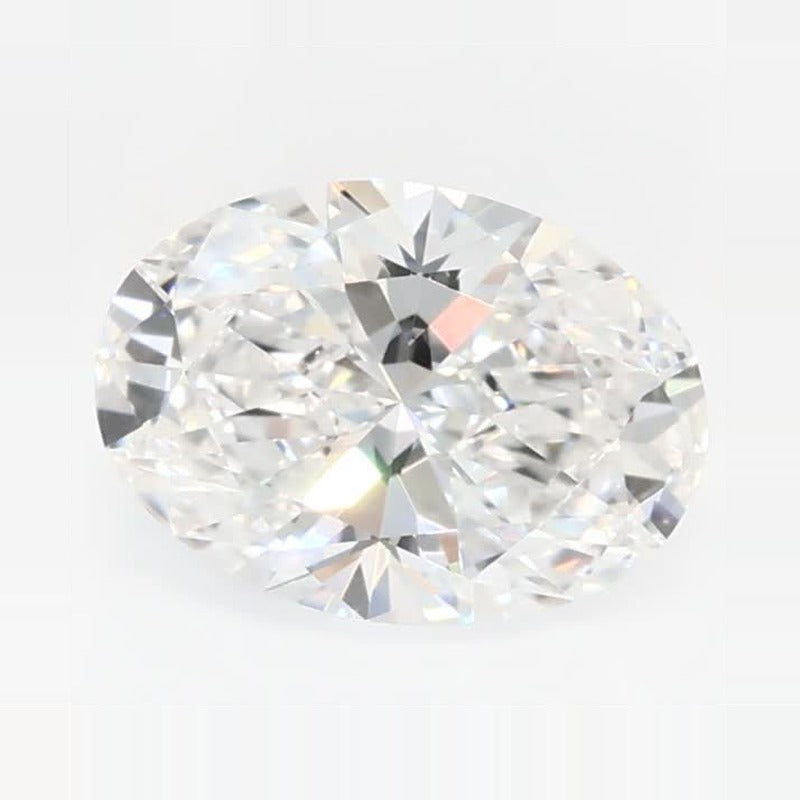 0.71 ct Lab-Grown Diamond – E VVS2 – Oval Cut – GCAL Certified — Sapphire Row · cut7