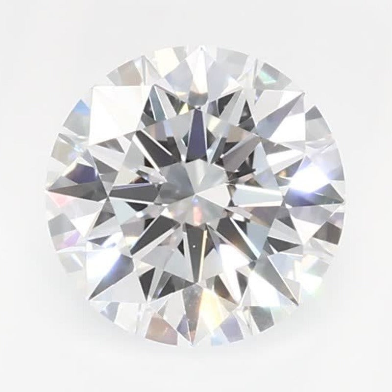 0.59 ct Lab-Grown Diamond – D VVS2 – Round Cut – GCAL Certified — Sapphire Row · cut7