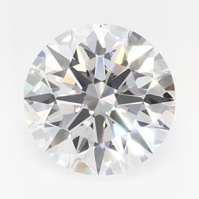 0.59 ct Lab-Grown Diamond – D VVS2 – Round Cut – GCAL Certified — Sapphire Row · cut7