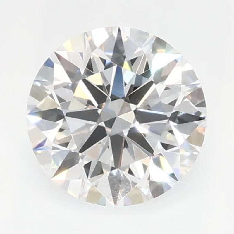0.58 ct Lab-Grown Diamond – D VVS2 – Round Cut – GCAL Certified — Sapphire Row · cut7