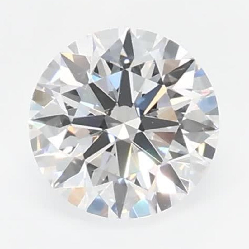 0.50 ct Lab-Grown Diamond – E VVS2 – Round Cut – GCAL Certified — Sapphire Row · cut7