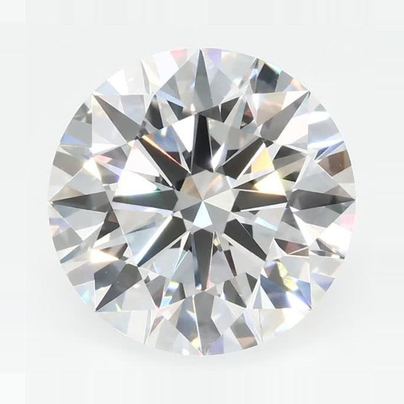 4.21 ct Lab-Grown Diamond – F VS1 – Round Cut – GCAL Certified — Sapphire Row · cut7