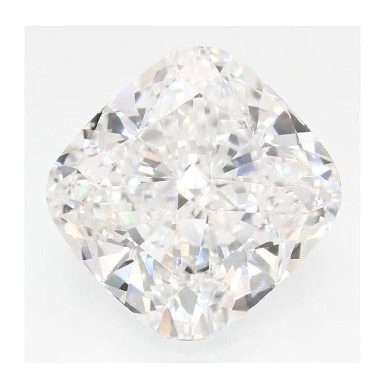 5.24 ct Lab-Grown Diamond – E VVS2 – Cushion Cut – GCAL Certified — Sapphire Row · cut7