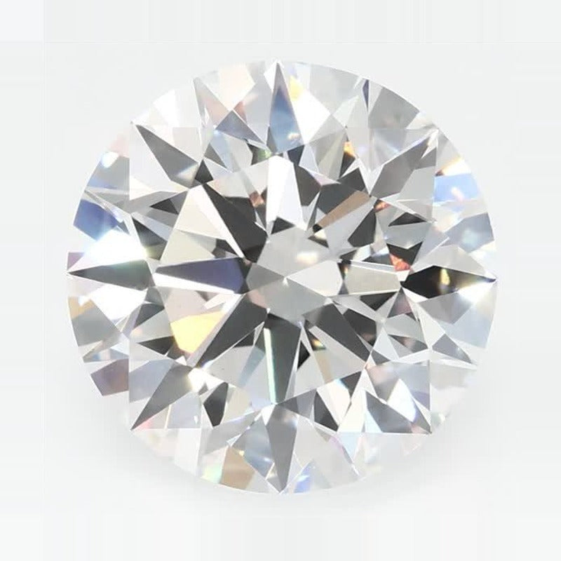 4.08 ct Lab-Grown Diamond – F VVS2 – Round Cut – GCAL Certified — Sapphire Row · cut7