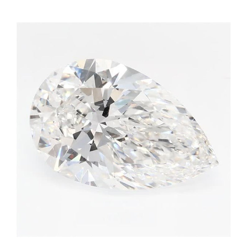 3.75 ct Lab-Grown Diamond – F VS1 – Pear Cut – GCAL Certified — Sapphire Row · cut7