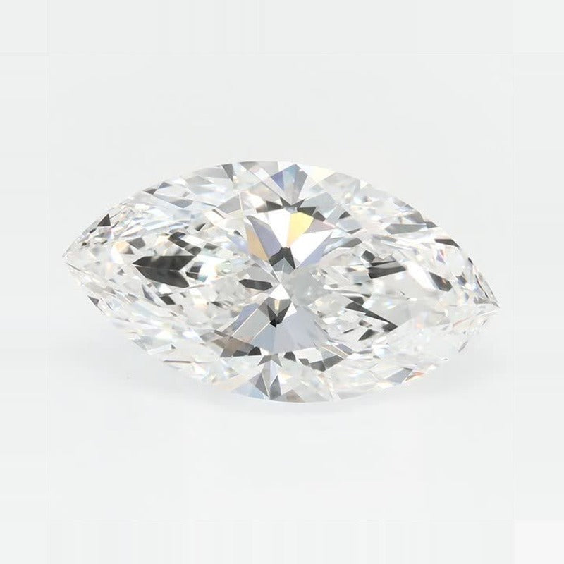 3.43 ct Lab-Grown Diamond – D VVS2 – Marquise Cut – GCAL Certified — Sapphire Row · cut7