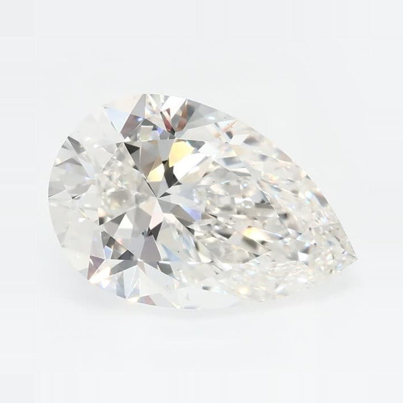 3.25 ct Lab-Grown Diamond – G VS2 – Pear Cut – GCAL Certified — Sapphire Row · cut7