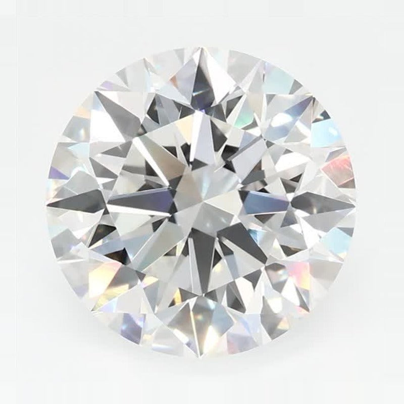 3.23 ct Lab-Grown Diamond – F VVS2 – Round Cut – GCAL Certified — Sapphire Row · cut7