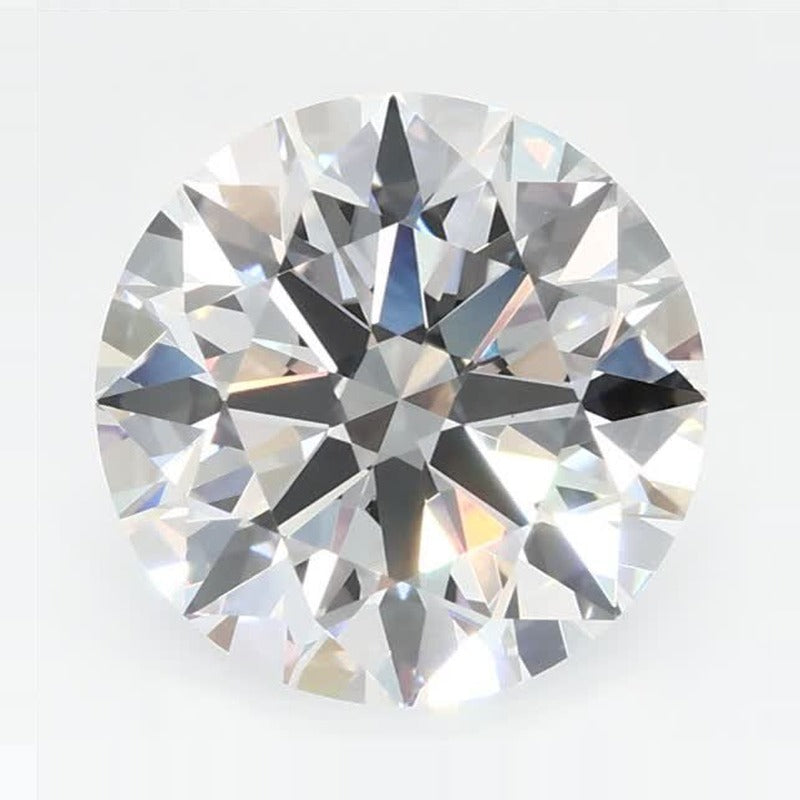 3.22 ct Lab-Grown Diamond – E VS1 – Round Cut – GCAL Certified — Sapphire Row · cut7