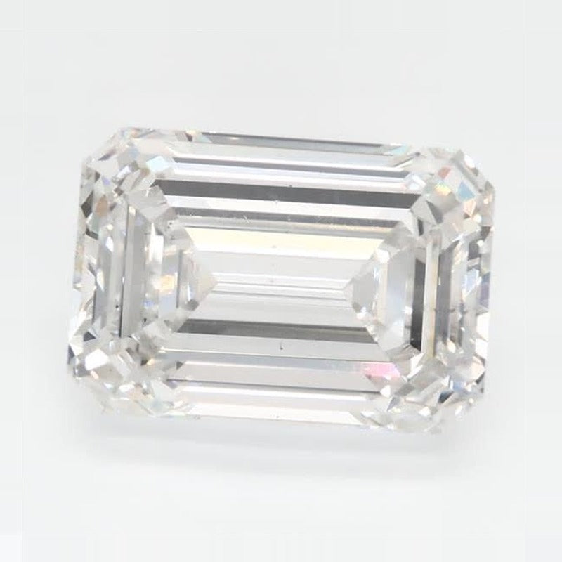 3.09 ct Lab-Grown Diamond – G SI1 – Emerald Cut – GCAL Certified — Sapphire Row · cut7